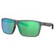 Costa Del Mar Rincon II Sunglasses Matte Smoke Crystal / Green Mirror 580G