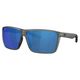 Costa Del Mar Rincon II Sunglasses Matte Smoke Crystal / Blue Mirror 580G