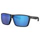 Costa Del Mar Rincon II Sunglasses Matte Black / Blue Mirror 580G