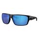 Costa Del Mar Fly Line Sunglasses Matte Black / Blue Mirror 580G