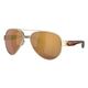 Costa Del Mar South Point Sunglasses Brushed Gold / Gold Mirror