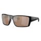 Costa Del Mar Reefton Pro Sunglasses Matte Black / Rose 580G