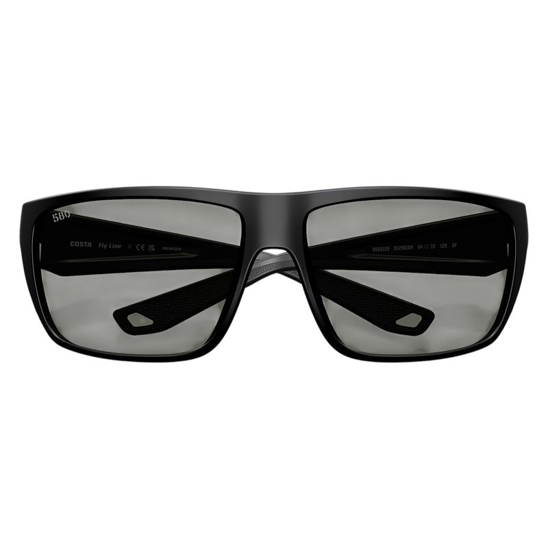 Costa-Del-Mar-Fly-Line-Sunglasses-Matte-Black---Gray-580G