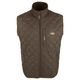 Drake Waterfowl Delta Quilted Fleece Lined Vest - Men's Dark Earth