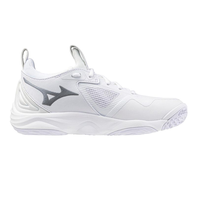 Mizuno-Wave-Momentum-3-Volleyball-Shoe---Women-s-White---Silver