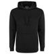 Drake Waterfowl Back Eddy Embossed Hoodie - Men's Caviar Black