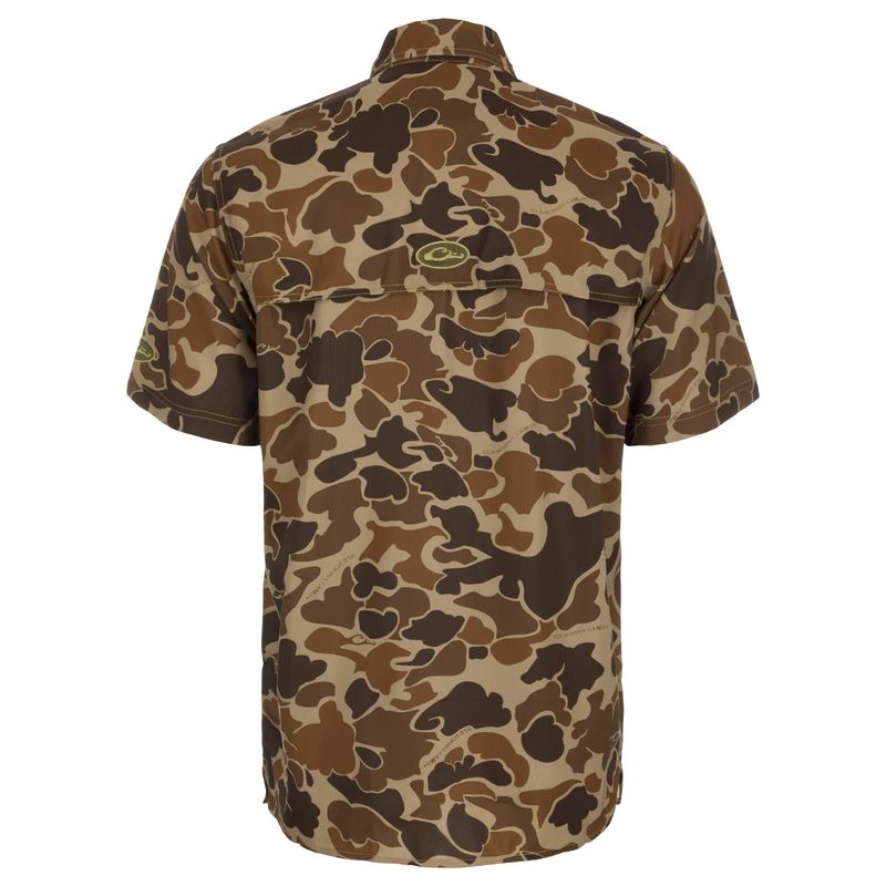 Drake Waterfowl 8-Shot Flyweight Shirt - Men's Old School