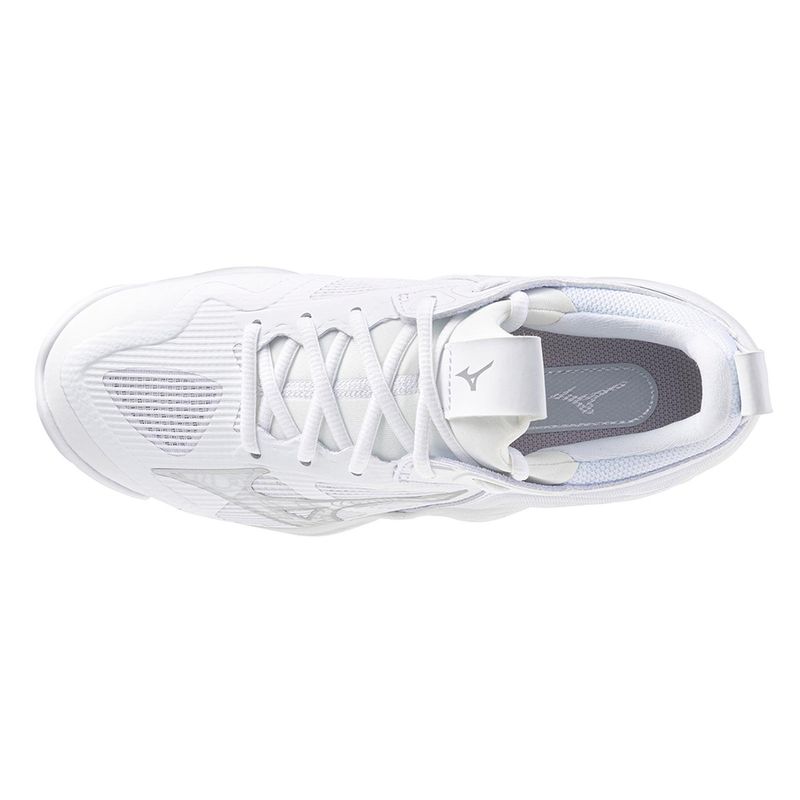 Mizuno-Wave-Momentum-3-Volleyball-Shoe---Women-s-White---Silver