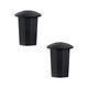 STX Lacrosse Stick End Cap (2 Pack) Black / Black