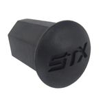 STX-Lacrosse-Stick-End-Cap--2-Pack--Black---Black