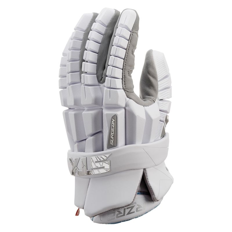 STX-Surgeon-RZR-2-Lacrosse-Glove---Adult-White