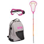STX Exult Rise Lacrosse Starter Set - Girls' Punch / Punch