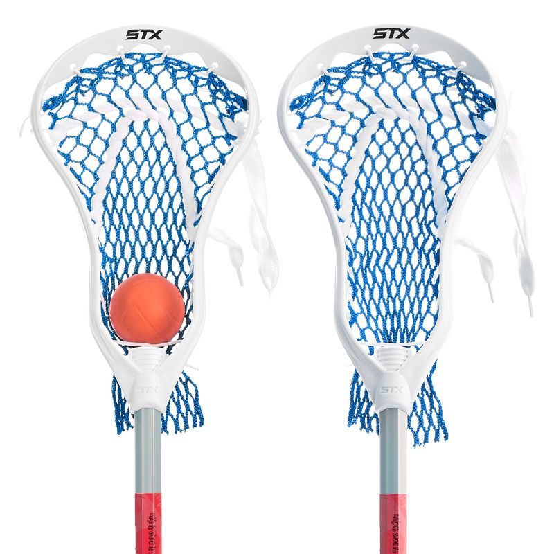 STX-FiddleSTX-Mini-Lacrosse-Stick-with-Ball-Set---Youth-White