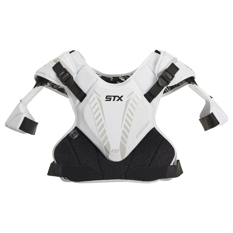 STX-Stallion-400-Shoulder-Pad---Adult-White