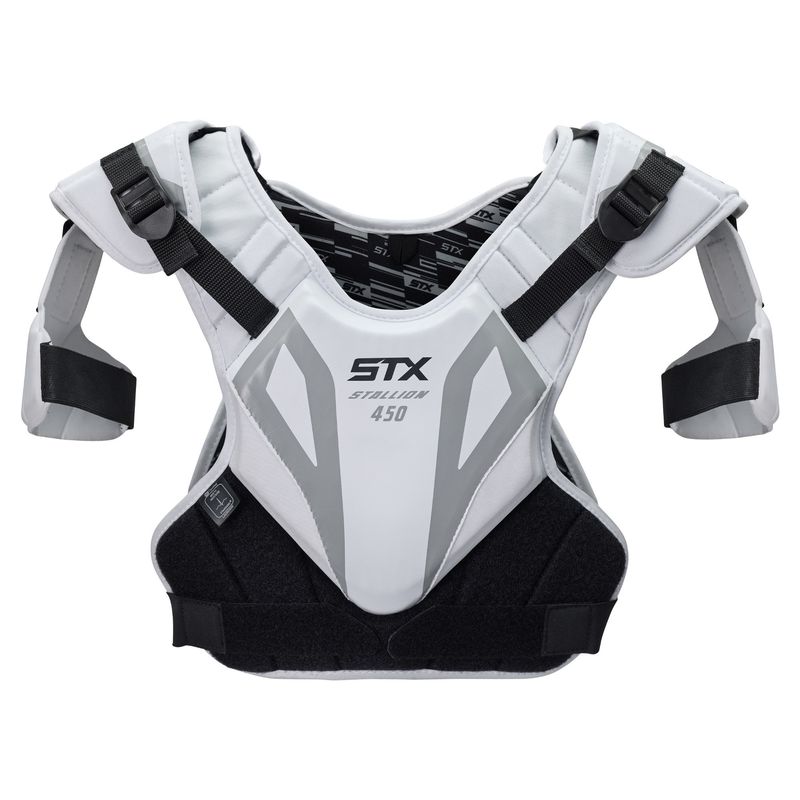 STX-Stallion-450-Shoulder-Pad---Adult-White