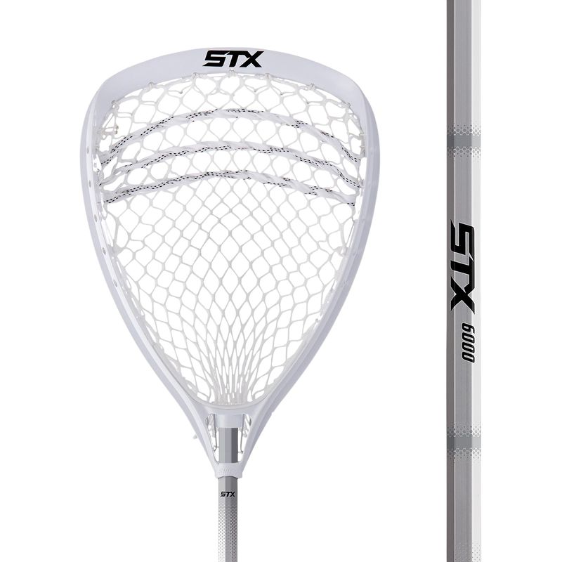 STX-Shield-100-Complete-Goalie-Lacrosse-Stick-White---White---Platinum