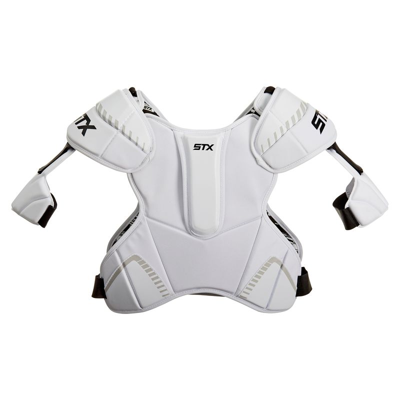 STX-Stallion-400-Shoulder-Pad---Adult-White