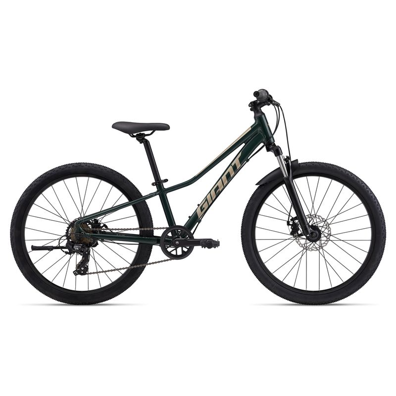Giant-Talon-24-Disc-Bike-2025---Kids--Trekking-Green
