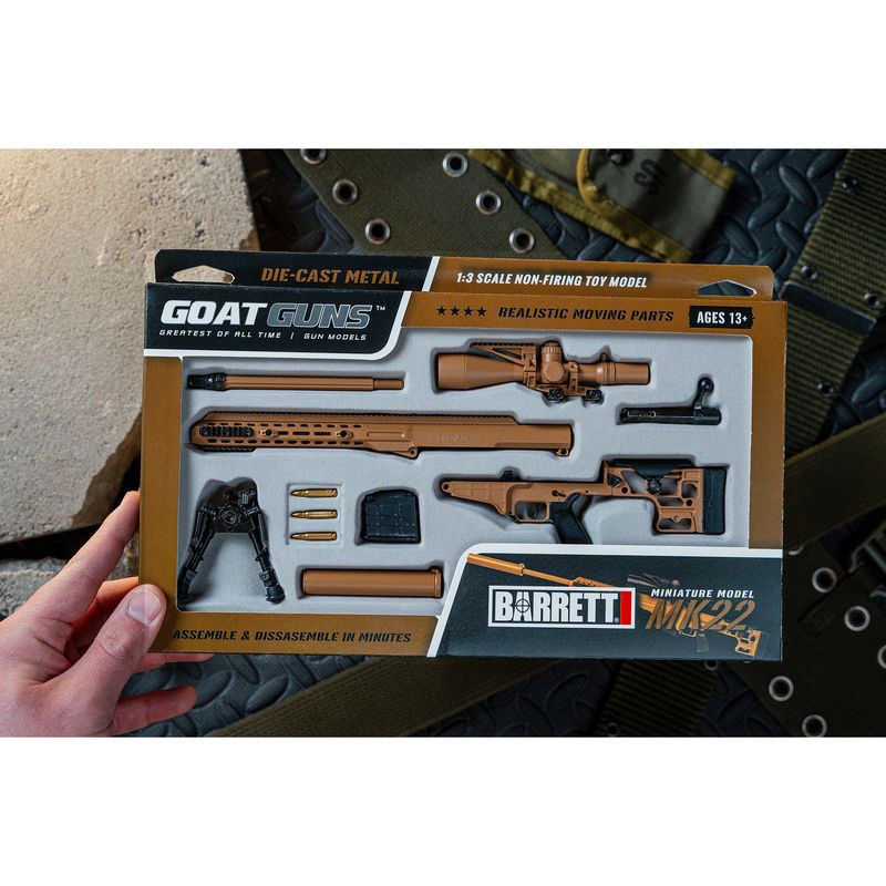 Goat-Guns-Miniature-Barrett-MK22-Model-Tan