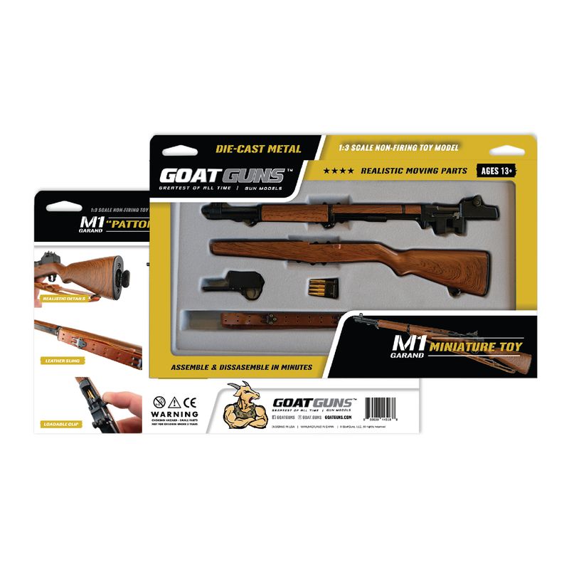 Goat-Guns--Patton--Miniature-M1-Garand-Model-Wood