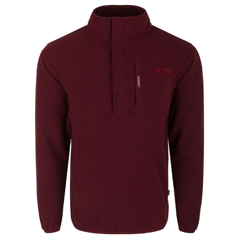 Drake-Waterfowl-Camp-Fleece-Pullover-2.0---Men-s-Windsor-Wine