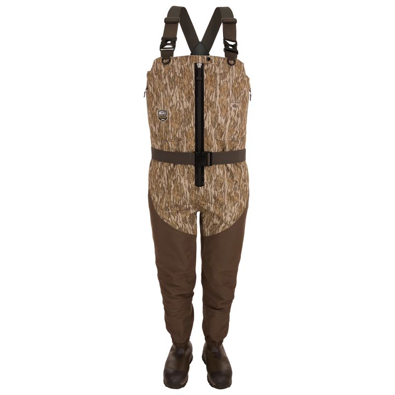 Drake Waterfowl Uninsulated Guardian Elite HND Front Zip Wader Bottomland