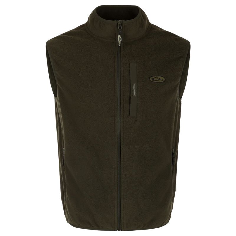 Drake-Waterfowl-Camp-Fleece-Vest---Men-s-Kalamata-Olive
