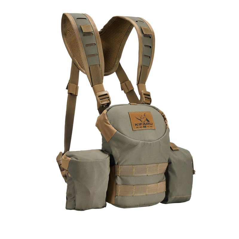 Kifaru-Deluxe-Bino-Harness-Ranger-Green
