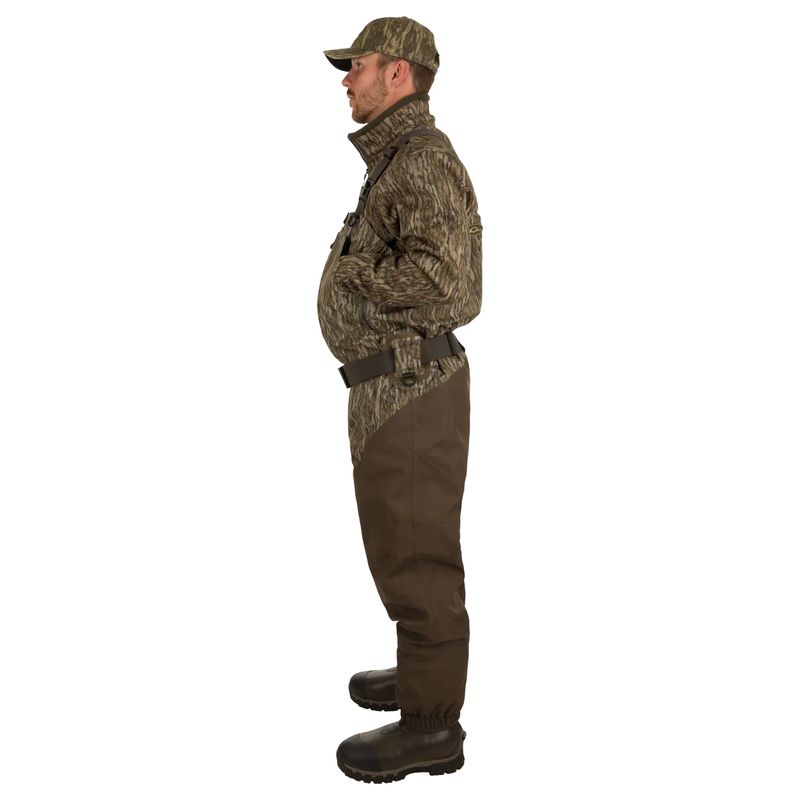 Drake Waterfowl Uninsulated Guardian Elite HND Front Zip Wader Bottomland