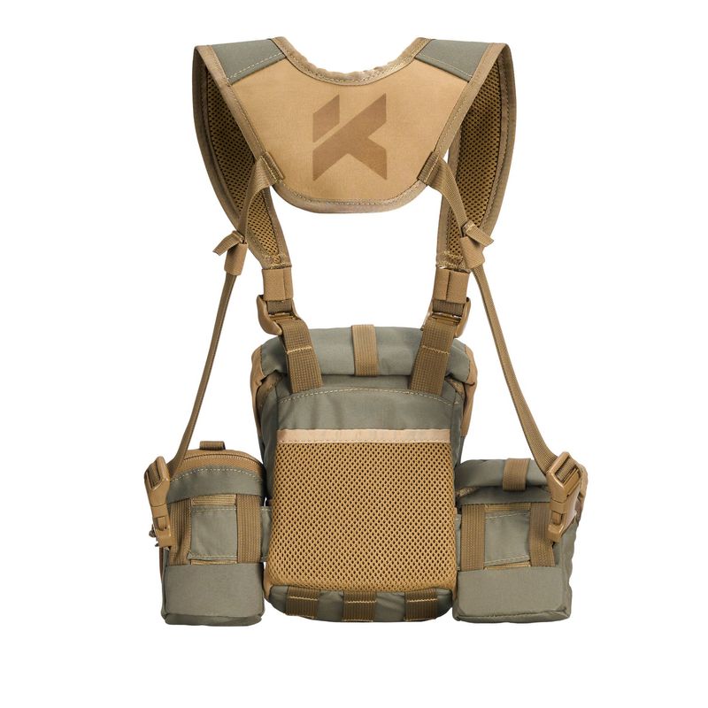 Kifaru-Deluxe-Bino-Harness-Ranger-Green