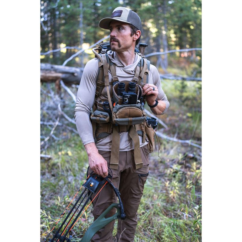 Kifaru-Deluxe-Bino-Harness-Ranger-Green