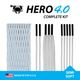JIMALX HERO MESH 4.0 COMPLETE KIT SEMISOFT White