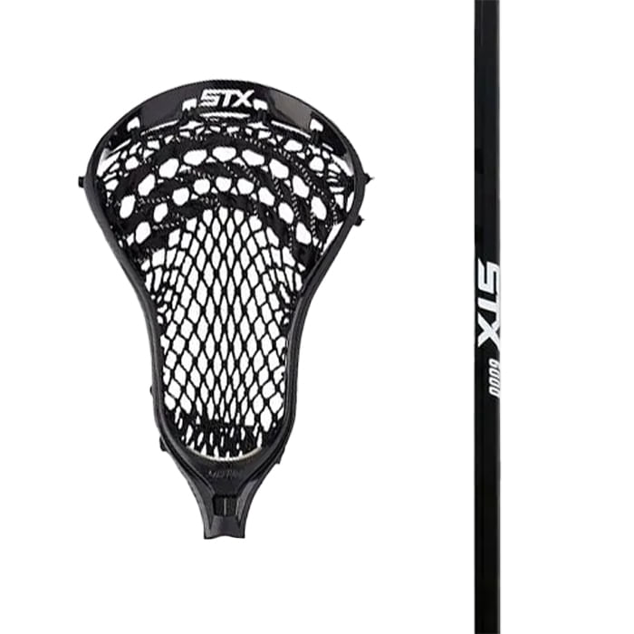 STX Stallion 200 Attack Complete Lacrosse Stick Black / Black / Black