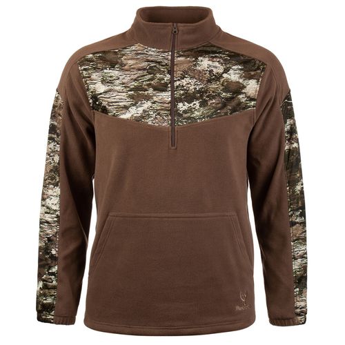 Huntworth Anti-Pill Fleece Lifestyle Camo 1/4 Zip Pullover - Men's