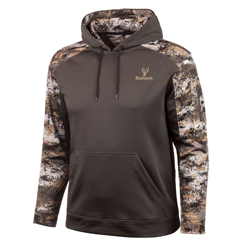 HUNTWO-Performance-Fleece-Hoodie-Charcoal---Disruption