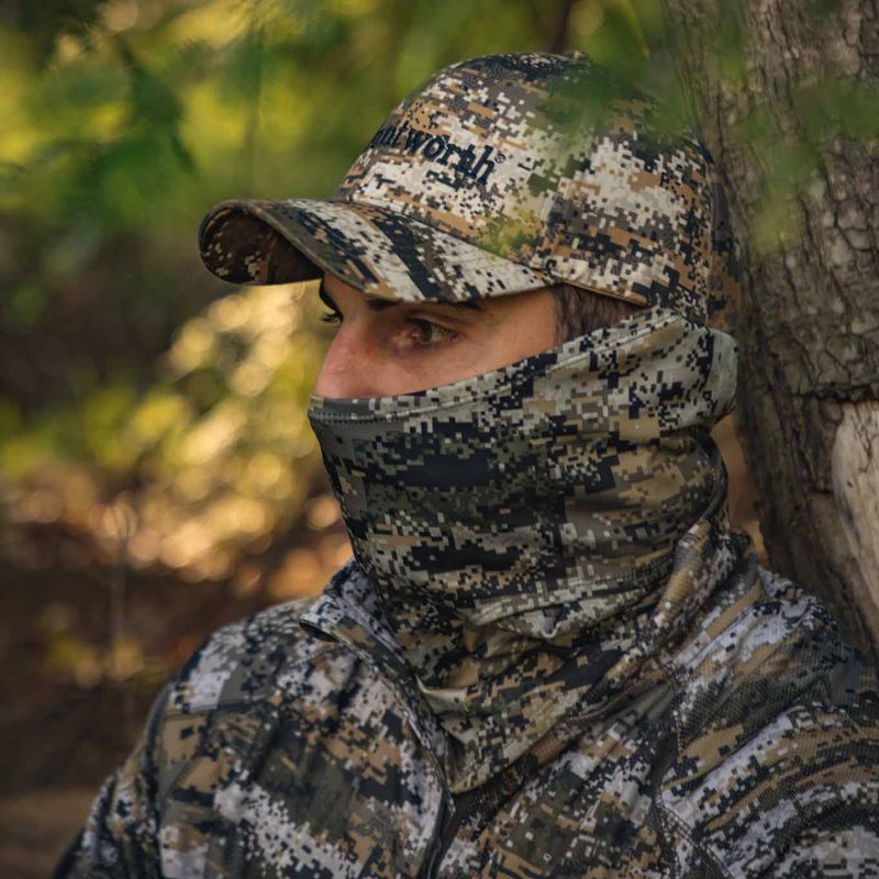 HUNTWO-Tenpeak-Light-Weight-Unlined-Pull-Down-Poly-Spandex-Balaclava-Disruption