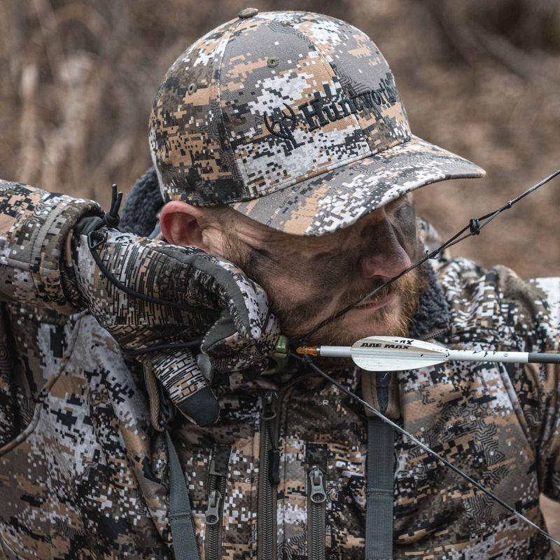 HUNTWO-Ruston-Light-Weight-Hybrid-Windproof-DWR-Shooters-Glove-Disruption