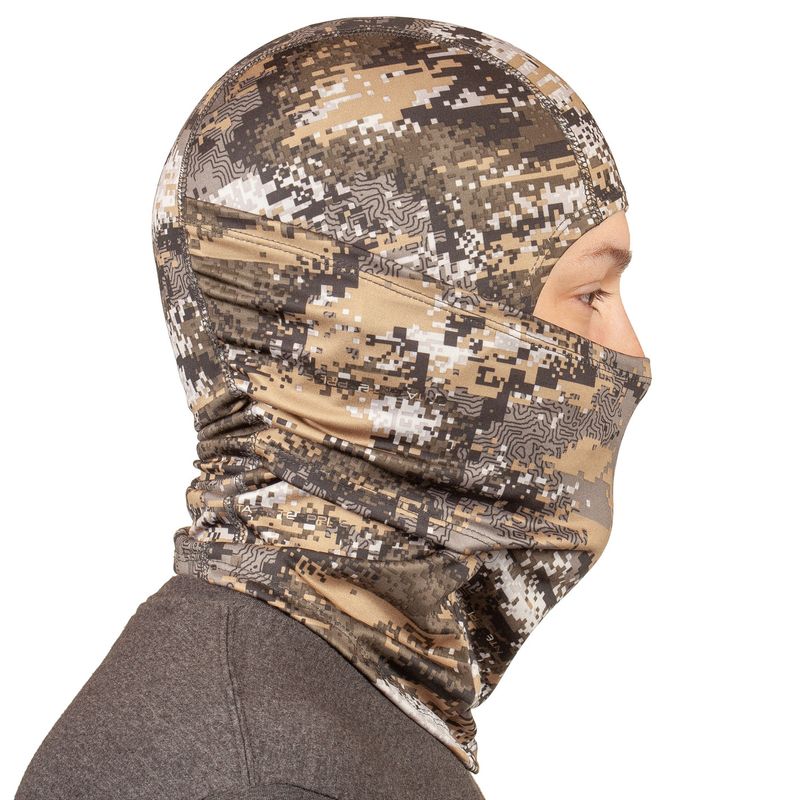 HUNTWO-Tenpeak-Light-Weight-Unlined-Pull-Down-Poly-Spandex-Balaclava-Disruption