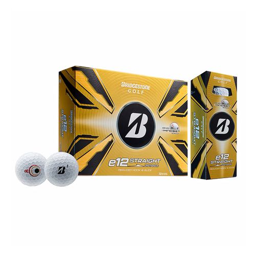 Bridgestone Golf e12 Straight Golf Ball 2025 (12 Pack)