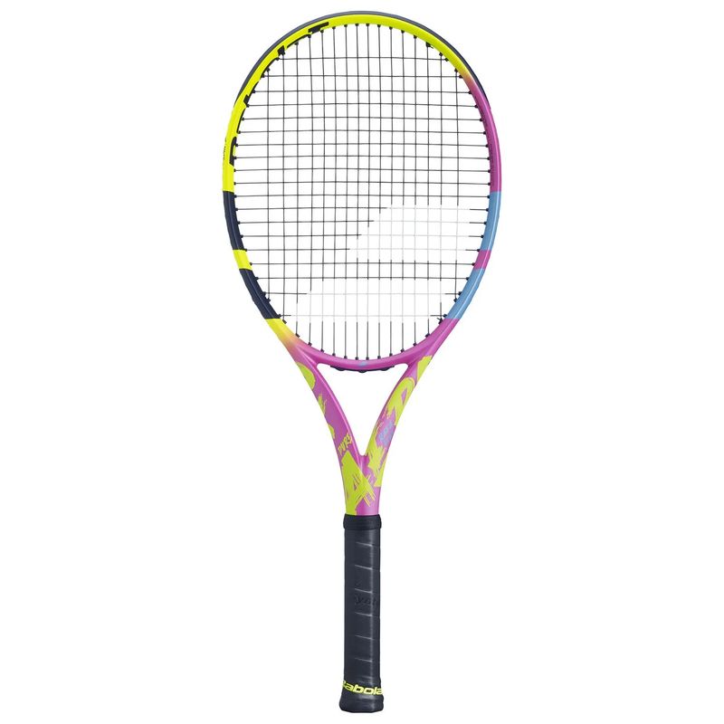 Babolat-Pure-Aero-Rafa-26-Junior-Tennis-Racquet--Strung----Youth-371	Yellow---Pink---Blue
