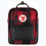 Fjallraven-Kanken-Re-Wool-Backpack-Red---Black