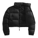 The-North-Face-Nuptse-Short-Jacket---Women-s-TNF-Black---TNF-Black