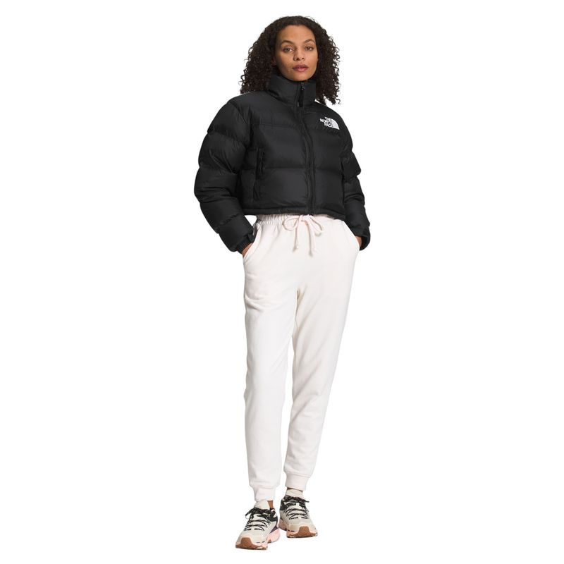 The-North-Face-Nuptse-Short-Jacket---Women-s-TNF-Black---TNF-Black