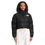 The-North-Face-Nuptse-Short-Jacket---Women-s-TNF-Black---TNF-Black