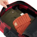 Fjallraven-Kanken-Re-Wool-Backpack-Red---Black