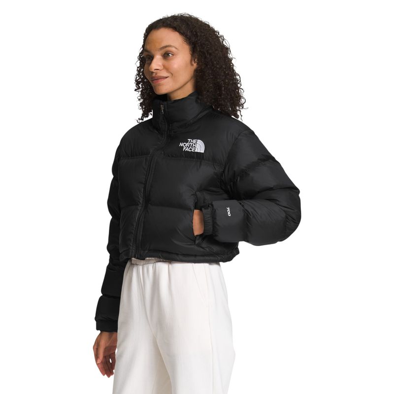 The-North-Face-Nuptse-Short-Jacket---Women-s-TNF-Black---TNF-Black