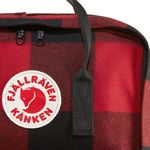 Fjallraven-Kanken-Re-Wool-Backpack-Red---Black