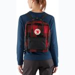 Fjallraven-Kanken-Re-Wool-Backpack-Red---Black