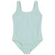 Roxy Crinkle Texture One Piece - Girls' Fair Aqua