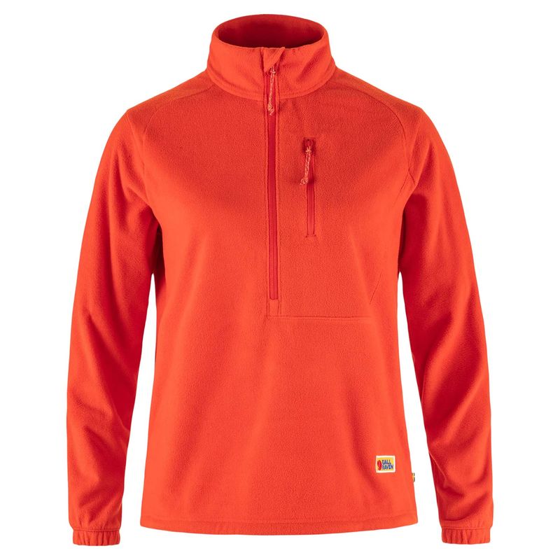 Fjallraven-Vardag-Lite-Fleece-Pullover---Men-s-Flame-Orange